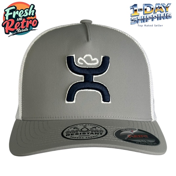 Hooey Dallas Cowboys Hat Flexfit L/XL Trucker Cap Hands Up Mesh NFL Licensed - Picture 1 of 8